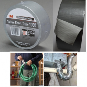 3M 1900 Univerzální textilní Duct tape stříbrná