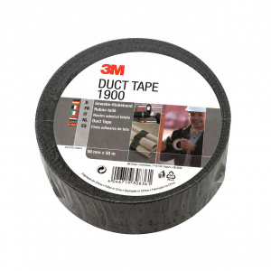 3M 1900 Univerzální textilní Duct tape černá