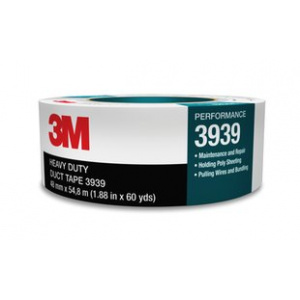 3M 3939 textilní voděodolná páska stříbrná Duct Tape